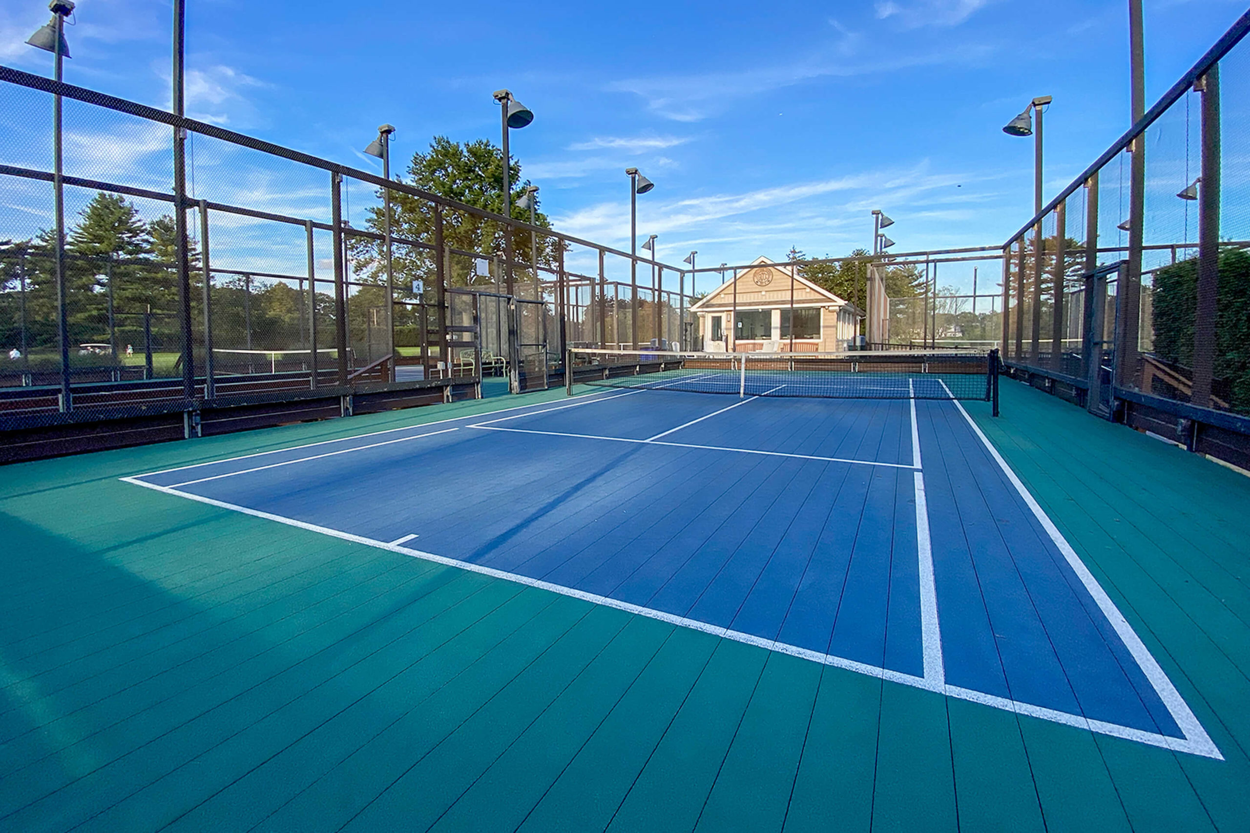 Photography tennis courts